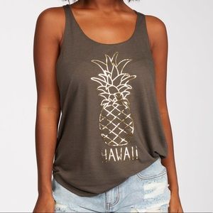 🍍 NWT Billabong Hawaii La Pina Tank Top